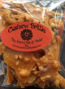 cashew brittle candy