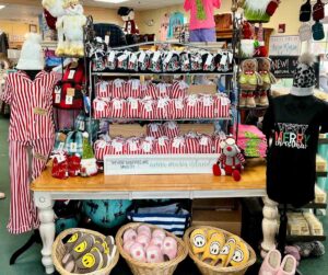 Display of home goods