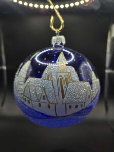 Handmade glass ornaments